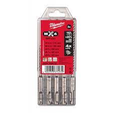 Milwaukee 4932352835 SDS+ MX4 Drill Bit Set 5pc - MonkeyTools