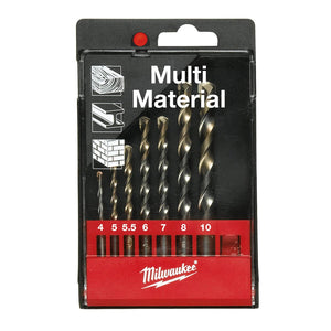 MILWAUKEE 4932352836 MULTI MATERIAL 5 PC DRILL BIT SET - MonkeyTools