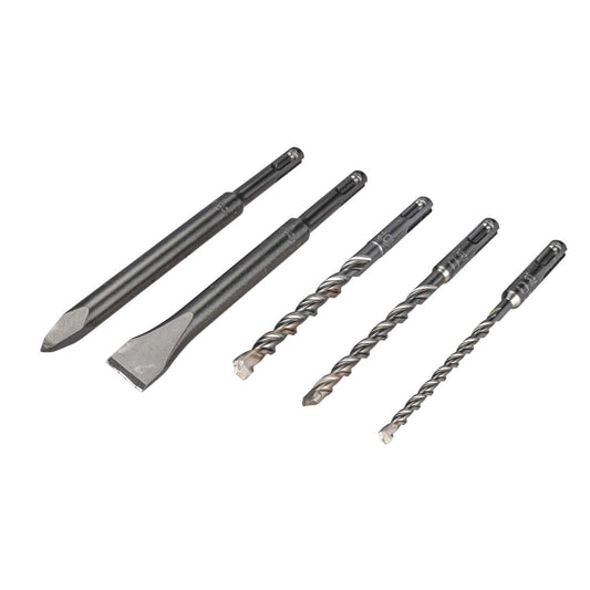 Milwaukee 4932430002 5 Piece SDS Plus Chisel and Drill Bit Set - MonkeyTools
