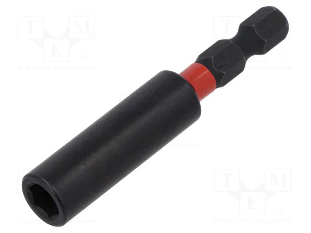 Milwaukee 4932430478 60mm 1/4" Hex Shockwave Magnetic Drill Bit Holder - MonkeyTools