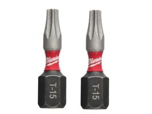 Milwaukee 4932430872 TX15 x 25mm Shockwave Impact Duty Bit 2pk - MonkeyTools