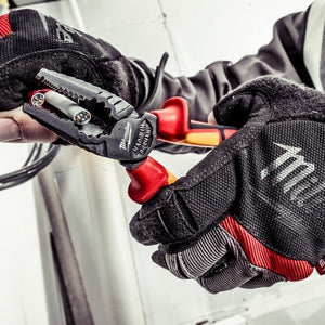 Milwaukee 4932464571 165mm VDE Combination Pliers 10mm Capacity - MonkeyTools
