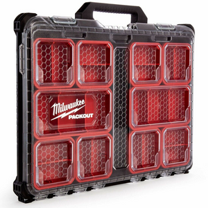 Milwaukee 4932471064 Packout Compact Slim Accessories Organiser Case - MonkeyTools