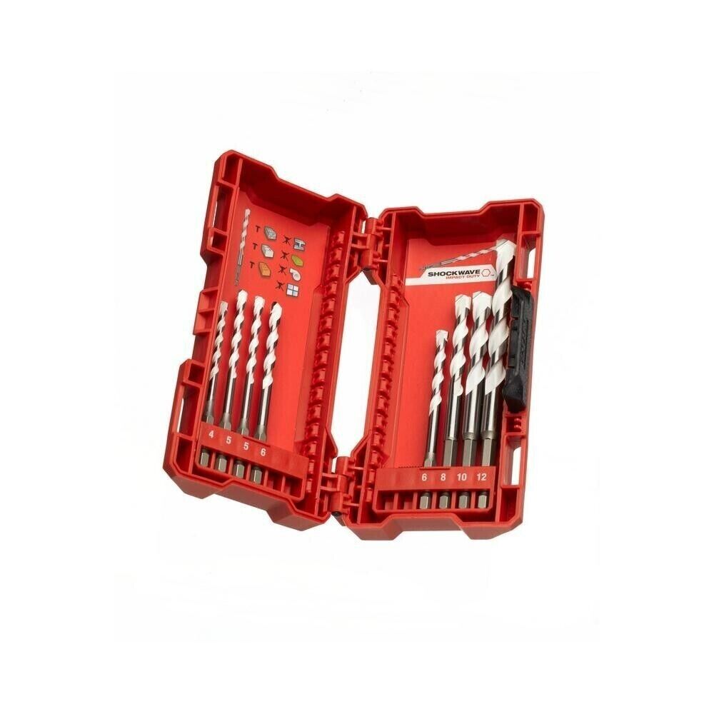 Milwaukee 4932471113 Multi Material Drill Bit Set 1 - 8 Piece - MonkeyTools