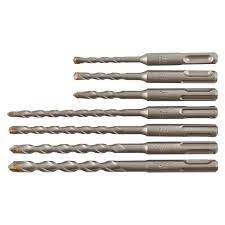 Milwaukee 4932471245 7 Piece SDS Plus Drill Bit Set - MonkeyTools