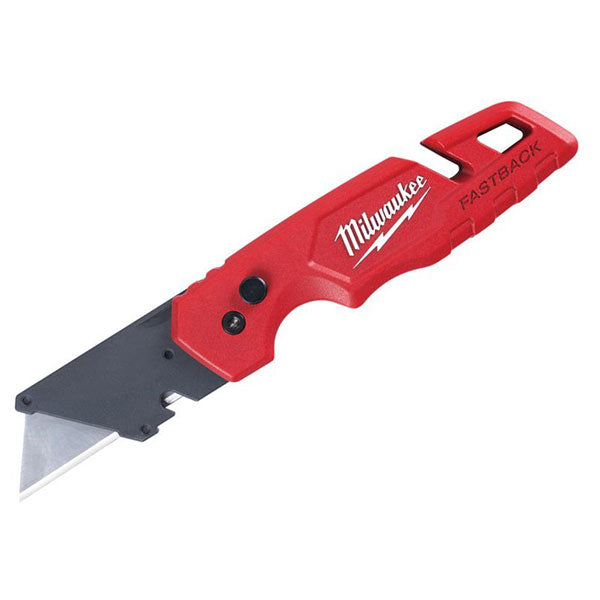 MILWAUKEE 4932471358 FASTBACK FLIP UTILITY KNIFE WITH BLADE STORAGE - MonkeyTools