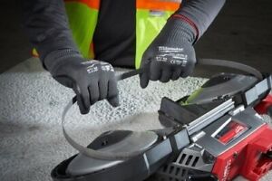 Milwaukee 4932471425 Cut Gloves Large Level 5 Dipped Resistant Safety Work L/9 - MonkeyTools
