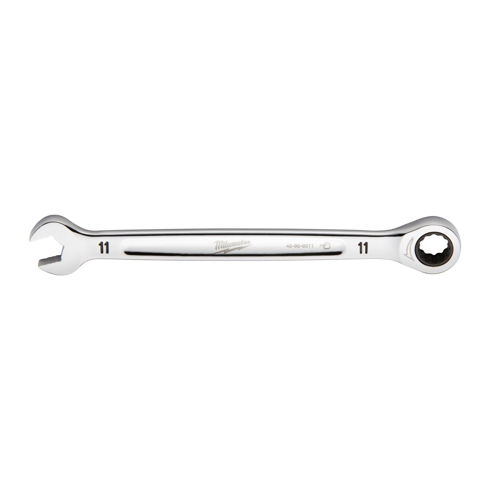 Milwaukee 4932471504 Maxbite 11mm Ratcheting Combination Spanner - MonkeyTools