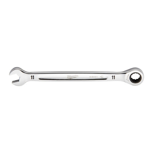 Milwaukee 4932471504 Maxbite 11mm Ratcheting Combination Spanner - MonkeyTools