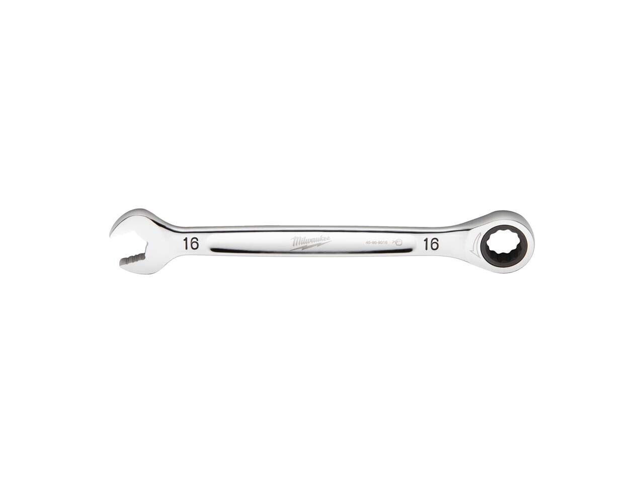 Milwaukee 4932471509 Maxbite 16mm Ratcheting Combination Spanner - MonkeyTools