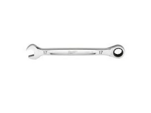 Milwaukee 4932471510 Maxbite 17mm Ratcheting Combination Spanner - MonkeyTools