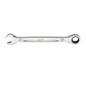 Milwaukee 4932471510 Maxbite 17mm Ratcheting Combination Spanner - MonkeyTools
