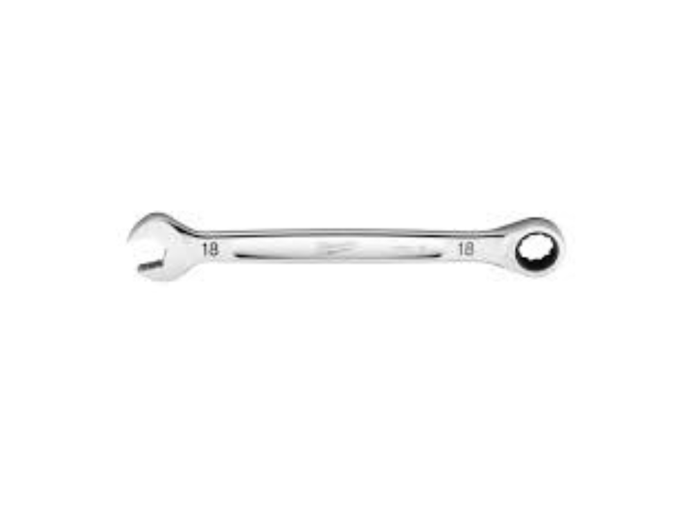 Milwaukee 4932471511 Maxbite 18mm Ratcheting Combination Spanner - MonkeyTools