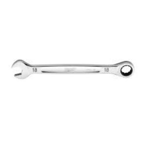 Milwaukee 4932471511 Maxbite 18mm Ratcheting Combination Spanner - MonkeyTools