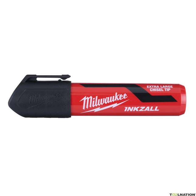 Milwaukee 4932471558 INKZALL XL Chisel Tip Marker Black - MonkeyTools