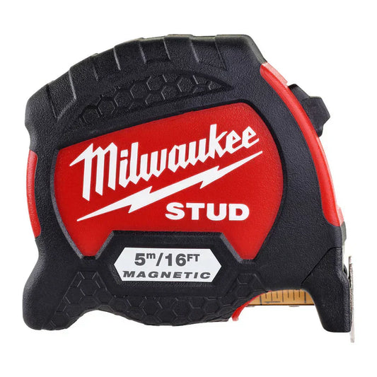 MILWAUKEE 4932471628 GEN II STUD MAGNETIC TAPE MEASURE 5M / 16FT - MonkeyTools