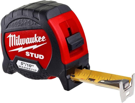 MILWAUKEE 4932471628 GEN II STUD MAGNETIC TAPE MEASURE 5M / 16FT - MonkeyTools