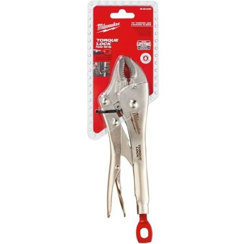 MILWAUKEE 4932471725 TORQUE LOCK 10" CURVED JAW LOCKING PLIERS - MonkeyTools