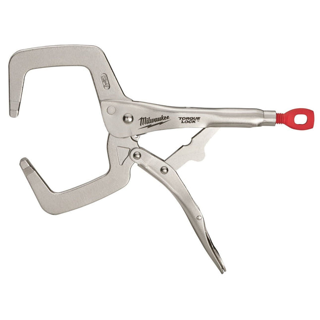 Milwaukee 4932471728 TORQUE LOCK Locking C-Clamp Regular Jaws 280mm (11") - MonkeyTools
