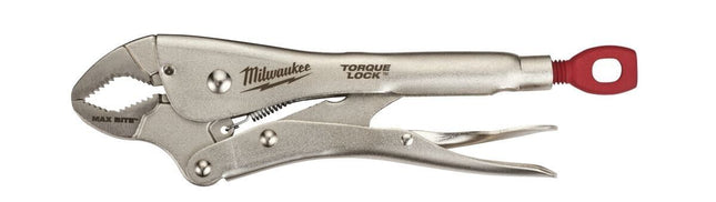 Milwaukee 4932471729 10" MAXBITE Curved Locking Pliers - 1pc - MonkeyTools