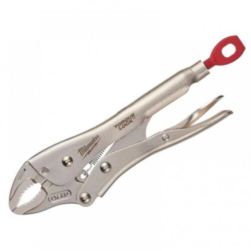 Milwaukee 4932471732 7" Torque Lock Curved Locking Pliers Hardened Jaws MAXBITE - MonkeyTools