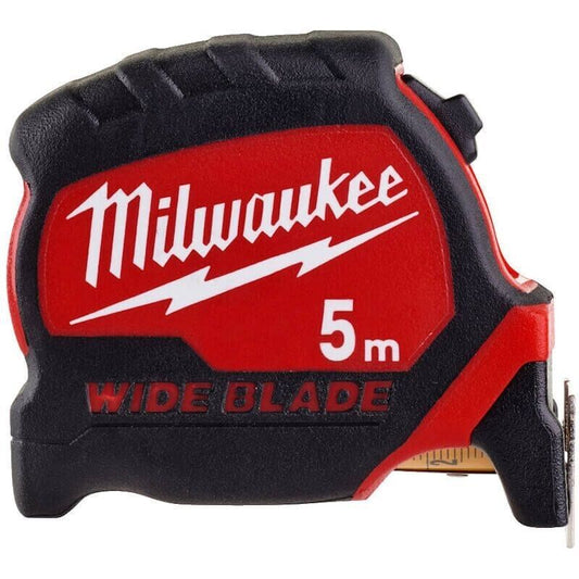 Milwaukee 4932471815 Premium Wide Blade 5m Tape Measure Metric - MonkeyTools