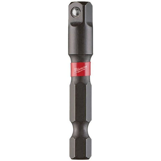 Milwaukee 4932471826 50mm 1/4" Hex to 1/4" Square Shockwave Adapter - MonkeyTools