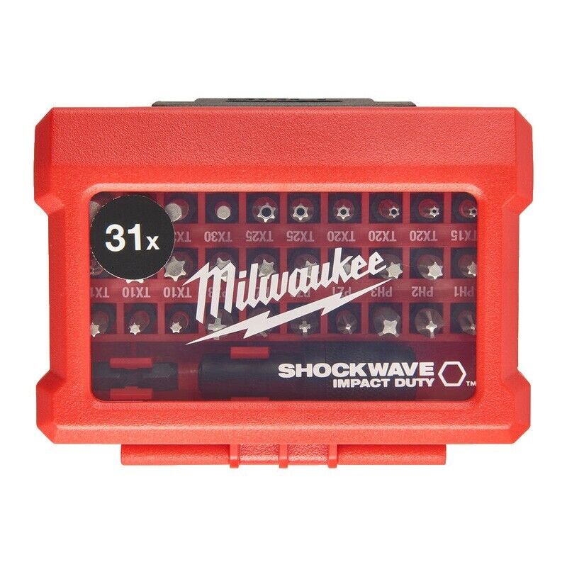 Milwaukee 4932472060 SHOCKWAVE Impact Duty Set 31pc - MonkeyTools