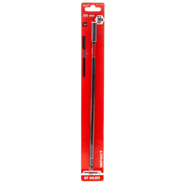 Milwaukee 4932472066 (40585512) 12" 305mm Shockwave Magnetic Bit Holder Variety - MonkeyTools