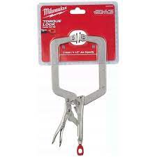 Milwaukee 4932472258 9in Swivel Jaws Deep Reach Clamp - MonkeyTools