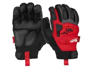 Milwaukee 4932478127 Work Gloves Impact Resistant Cat 3 Reinforced Back 8/M - MonkeyTools