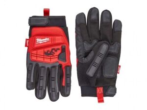 Milwaukee 4932478127 Work Gloves Impact Resistant Cat 3 Reinforced Back 8/M - MonkeyTools