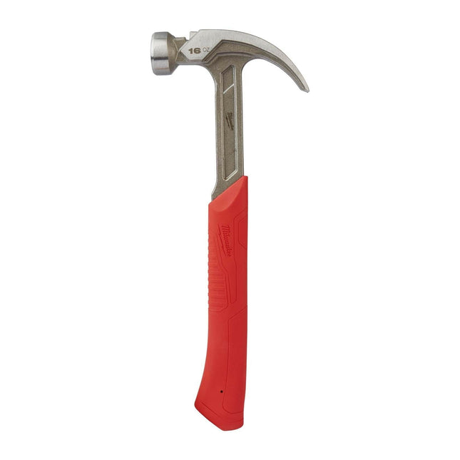 MILWAUKEE 4932478655 STEEL 16OZ / 450G CURVED CLAW HAMMER - MonkeyTools