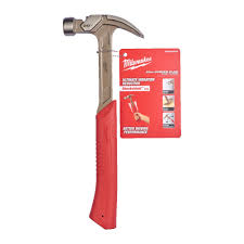 MILWAUKEE 4932478656 STEEL 20OZ / 570G CURVED CLAW HAMMER - MonkeyTools