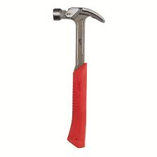 MILWAUKEE 4932478656 STEEL 20OZ / 570G CURVED CLAW HAMMER - MonkeyTools