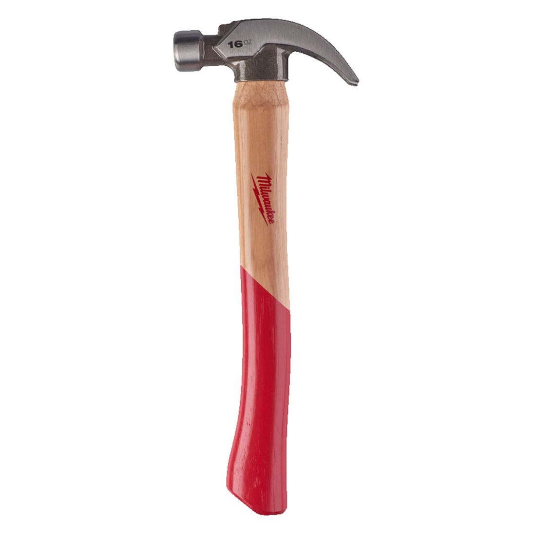 MILWAUKEE 4932478659 16OZ / 450G HICKORY CURVED CLAW HAMMER - MonkeyTools