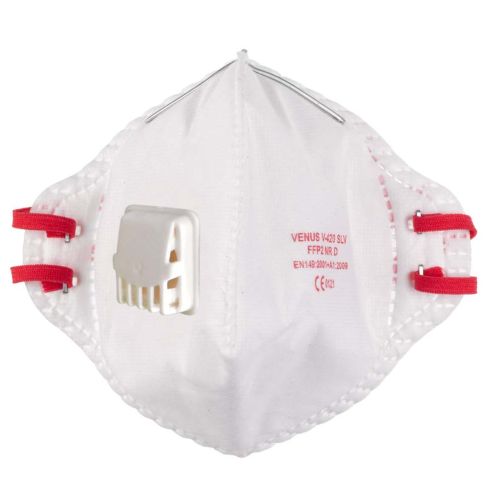 MILWAUKEE 4932478801 FFP2 DISPOSABLE / FOLDABLE RESPIRATOR MASK WITH VALVE X15 PCS - MonkeyTools