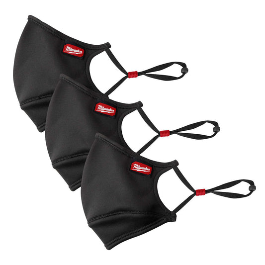 MILWAUKEE 4932478865 PERFORMANCE FACE COVERING PACK SMALL / MEDIUM X3 PCS - MonkeyTools