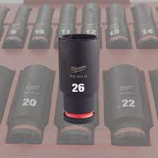 Milwaukee 4932480344 Hex Impact Duty Socket Shockwave 1/2 Deep 26mm-1pc - MonkeyTools