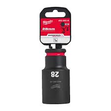 Milwaukee 4932480346 Hex Impact Duty Socket Shockwave 1/2 Deep 28mm - MonkeyTools