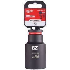 Milwaukee 4932480347 Hex Impact Duty Socket Shockwave 1/2 Deep 29mm-1pc - MonkeyTools