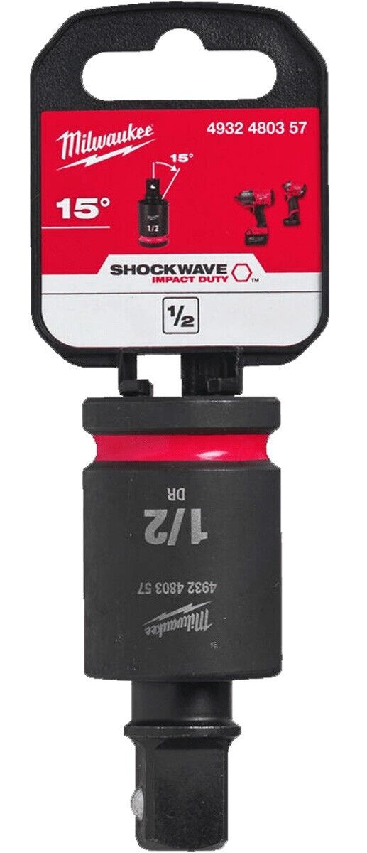 Milwaukee 4932480357 1/2" Impact Universal Joint - 1pc - MonkeyTools