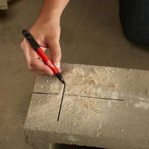 Milwaukee 4932480551 Inkzall Black Job Site Marker Pens - Set of 4 - MonkeyTools