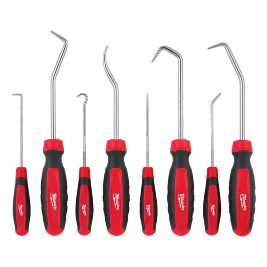 Milwaukee 4932480569 8 Piece Heavy Duty Hook & Pick Set - MonkeyTools