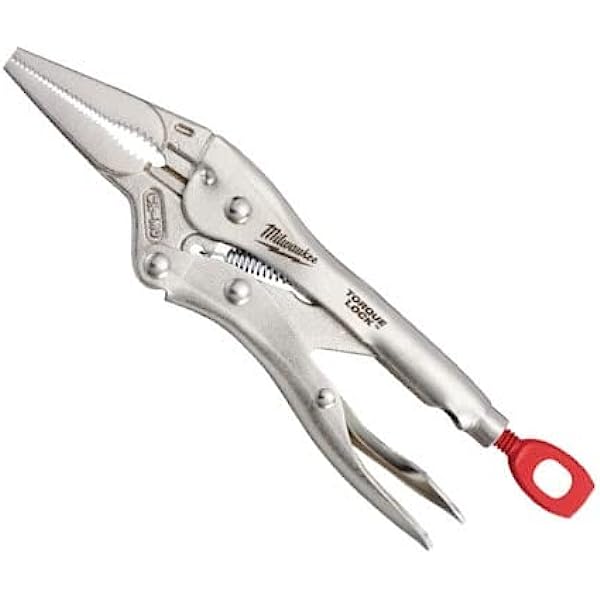 MILWAUKEE 6" TORQUE LOCK LONG NOSE LOCKING PLIERS - 4932471731 - MonkeyTools