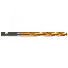 Milwaukee 7.5mm Red HEX Shockwave Impact Duty Metal HSS Titanium Bits 48894718