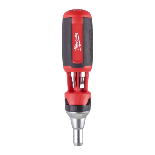 MILWAUKEE 9-IN-1 UNIVERSAL RATCHETING MULTI-BIT SCREWDRIVER 4932471598 - MonkeyTools