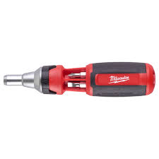 MILWAUKEE 9-IN-1 UNIVERSAL RATCHETING MULTI-BIT SCREWDRIVER 4932471598 - MonkeyTools