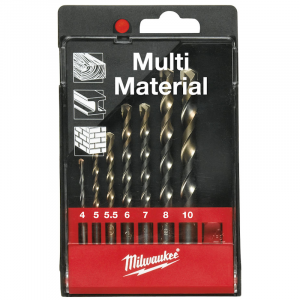 MILWAUKEE CONCRETE DRILL BIT SET 2 WITH ROUND SHANK X8 PCS 4932480158 - MonkeyTools