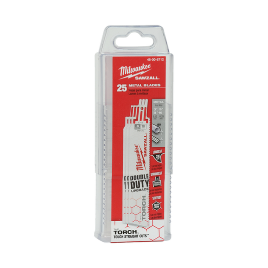 Milwaukee Contractor Pack Reciprocating Saw Blades 9”/230mm 14TPI. - “THE TORCH - MonkeyTools